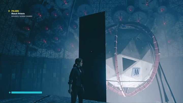When you beat enemies, jump up all the way to Polaris - Polaris | Control Walkthrough - Main Quests - Control Guide