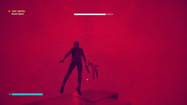 After clearing the first level with enemies, there is a passage further, and you will find face even more combat - Take Control | Control Walkthrough - Main Quests - Control Guide