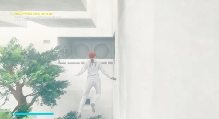 The last hidden room in this location you will find almost under the ceiling - Hidden locations in Control - Secrets - Control Guide