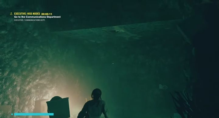You must go to the site where you participated in collecting mold samples for Underhill (see Old Growth mission) - Hidden locations in Control - Secrets - Control Guide