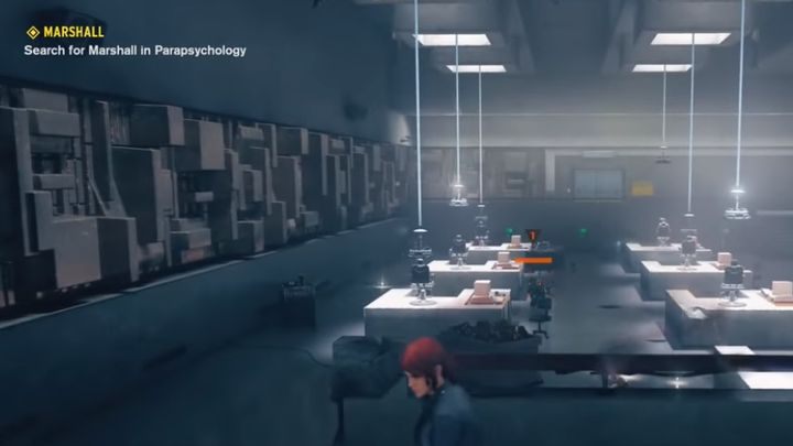 After the fight, walk through the door on the other side of the room - Marshall | Control Walkthrough - Main Quests - Control Game Guide