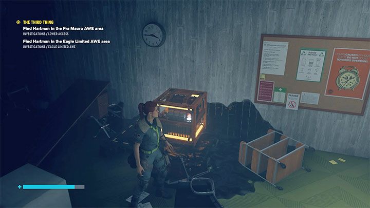 After defeating all opponents, grab one of the lit lamps again by using the telekinesis - Control AWE: The Third Thing walkthrough - Walkthrough - Control Guide