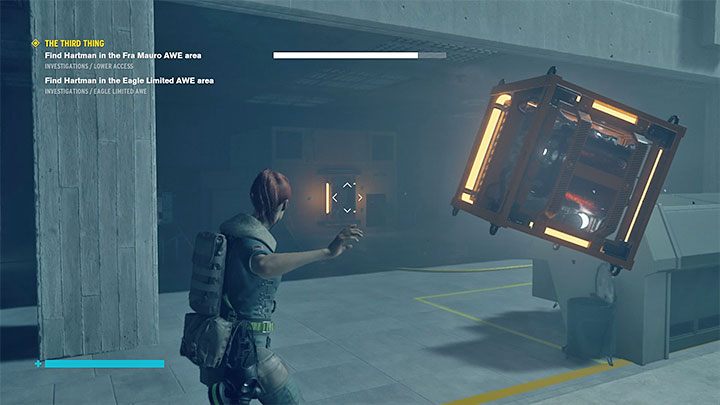 In the location with a train there is a new environmental puzzle to solve - Control AWE: The Third Thing walkthrough - Walkthrough - Control Guide
