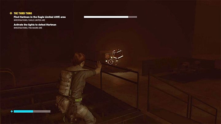 Reach a platform with slots to place power cores - Control AWE: The Third Thing walkthrough - Walkthrough - Control Guide