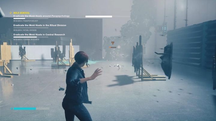 Launch, which works like telekinesis, is a powerful skill that deals enemies a lot of damage - Control: Starting tips - Basics - Control Guide