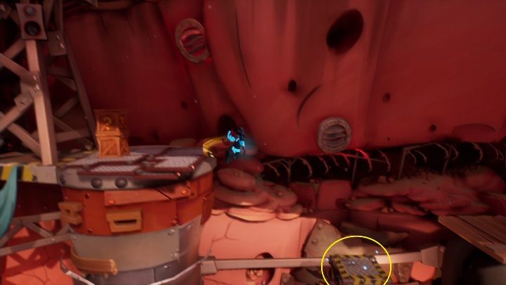 You can find the hidden gem at the end of the map - Crash 4: A Real Grind walkthrough - The Hazardous Wasted, 2084 - Crash 4 Guide, Walkthrough