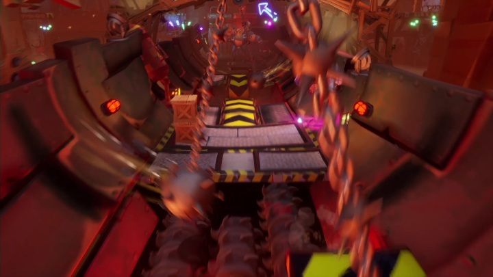The next stage requires great precision - Crash 4: Hit The Road walkthrough - The Hazardous Wasted, 2084 - Crash 4 Guide, Walkthrough
