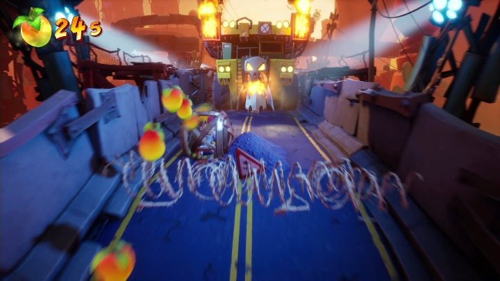 It's time for the second part of the stage - the escape - Crash 4: Hit The Road walkthrough - The Hazardous Wasted, 2084 - Crash 4 Guide, Walkthrough