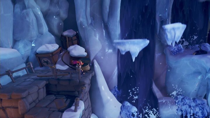 When the opponent destroys your path, you'll have to use a mask - Crash 4: Snow Way Out walkthrough - The 11th Dimension - Crash 4 Guide, Walkthrough