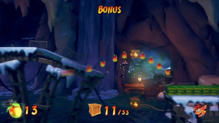 As a side note, that's another spot where you will also find a time-stopping mask - Crash 4: Snow Way Out walkthrough - The 11th Dimension - Crash 4 Guide, Walkthrough