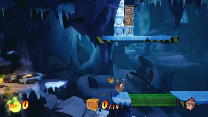 As a side note, that's another spot where you will also find a time-stopping mask - Crash 4: Stay Frosty walkthrough - The 11th Dimension - Crash 4 Guide, Walkthrough