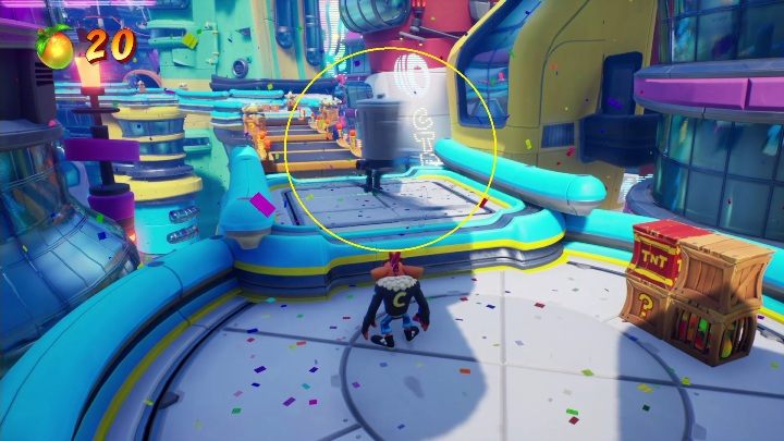 You will encounter a new enemy - Crash 4: Food Run walkthrough - The Sn@xx Dimension, 3023 - Crash 4 Guide, Walkthrough