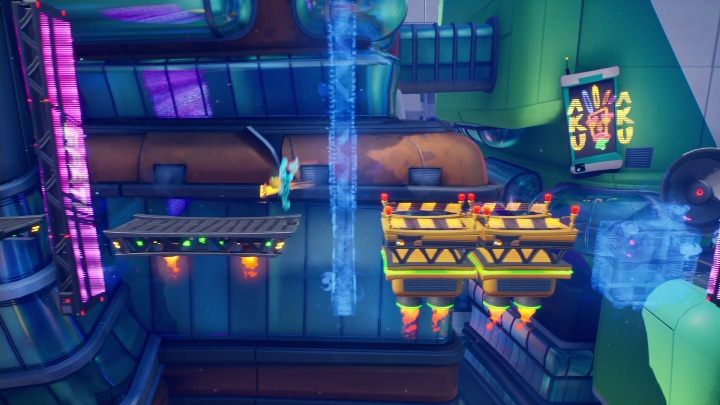 This is the easiest part of the level - Crash 4: Food Run walkthrough - The Sn@xx Dimension, 3023 - Crash 4 Guide, Walkthrough