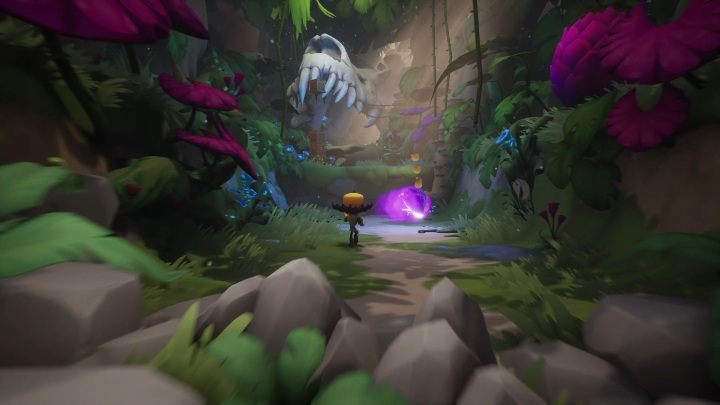 Let's start with the fact that on this level you control a different character than usual - Crash 4: Fossil Fueled walkthrough - Eggipus Dimension, 88 Milion B.C.B - Crash 4 Guide, Walkthrough