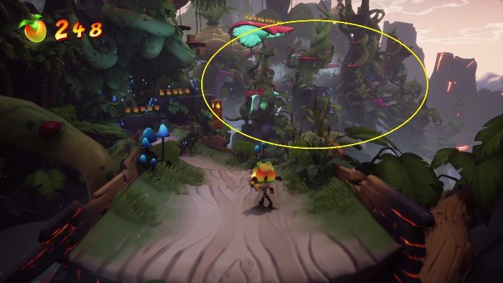 The final stage is the quintessence of this board - Crash 4: Fossil Fueled walkthrough - Eggipus Dimension, 88 Milion B.C.B - Crash 4 Guide, Walkthrough