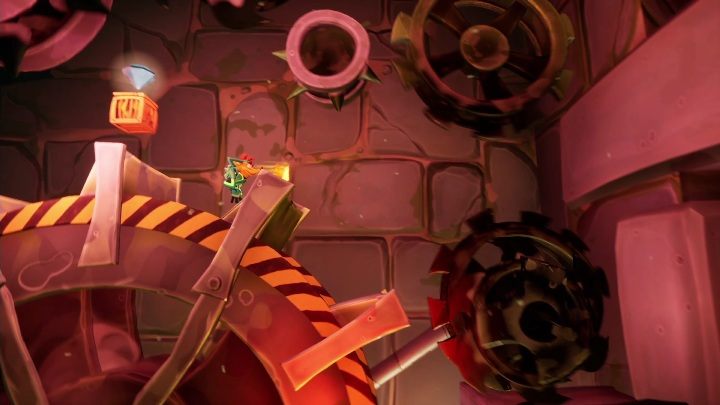 The hidden gem can be found at the beginning of the map - Crash 4: Nitro Processing walkthrough - Cortex Island - Crash 4 Guide, Walkthrough