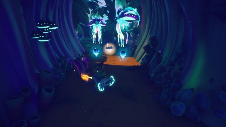 The hidden gem is found on a hidden elevation, which can be accessed by using a mask - Crash 4: Crash Landed walkthrough - Bermugulas Orbit, ??? - Crash 4 Guide, Walkthrough