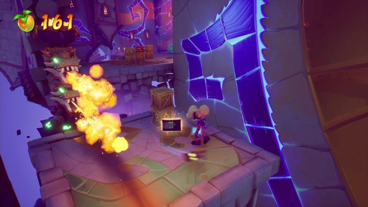 You'll find the tape on the platform as soon as you get the mask - Crash 4: All Secret tapes - list, location - Secrets - Crash 4 Guide, Walkthrough