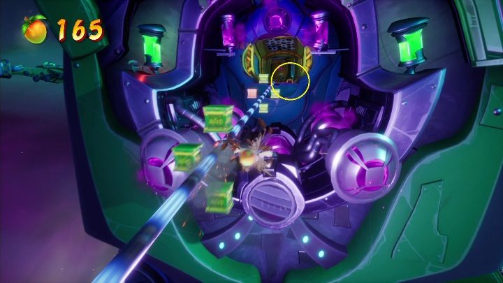 You'll get the tape right behind the second pipe on which you slide - Crash 4: All Secret tapes - list, location - Secrets - Crash 4 Guide, Walkthrough