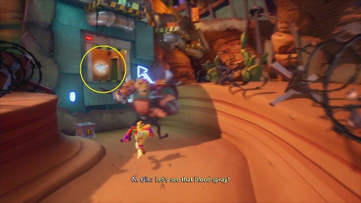 After cursing the chest you can go back to the level and keep going - Crash 4: All Hidden Gems - list, location - Secrets - Crash 4 Guide, Walkthrough