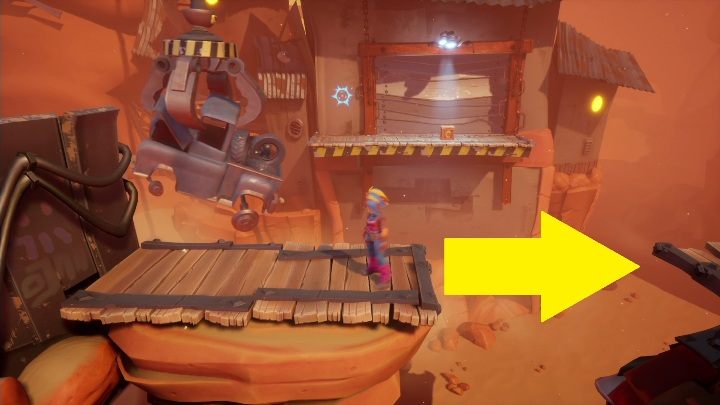 The hidden gem on the Truck Stopped map can be found right next to the crane - Crash 4: All Hidden Gems - list, location - Secrets - Crash 4 Guide, Walkthrough