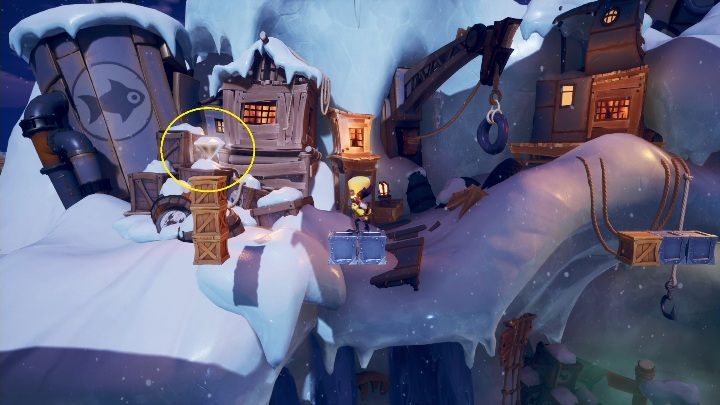 At the beginning of the map, you will find a metal structure - Crash 4: All Hidden Gems - list, location - Secrets - Crash 4 Guide, Walkthrough
