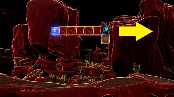 The best way to do it is to first jump from the crate on the left side and onto the wooden chest - Crash 4: Hidden Gems (N.Verted levels) - list, location - N.Verted levels - Crash 4 Guide, Walkthrough