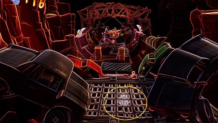 The hidden gem can be found just behind the entrance to the bonus level - Crash 4: Hidden Gems (N.Verted levels) - list, location - N.Verted levels - Crash 4 Guide, Walkthrough