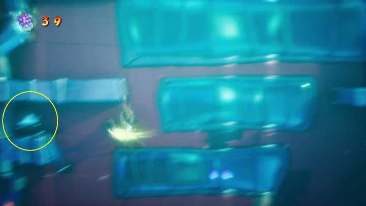 The hidden gem can be found between the metal pieces - Crash 4: Hidden Gems (N.Verted levels) - list, location - N.Verted levels - Crash 4 Guide, Walkthrough
