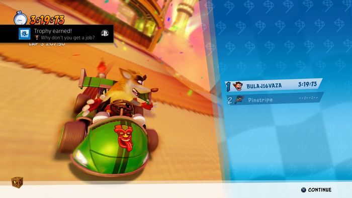 Trophy type: silver - Trophies and achievements in Crash Team Racing Nitro Fueled - Appendix - Crash Team Racing Nitro-Fueled Guide