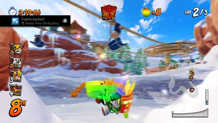 Trophy type: brown - Trophies and achievements in Crash Team Racing Nitro Fueled - Appendix - Crash Team Racing Nitro-Fueled Guide