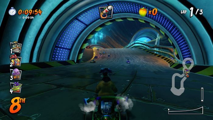 The letter R cant be ignored, its in the middle of the route, not far from the letter C - CTR Mode - Crash Team Racing in Crash Team Racing Nitro-Fueled - Game modes - Crash Team Racing Nitro-Fueled Guide