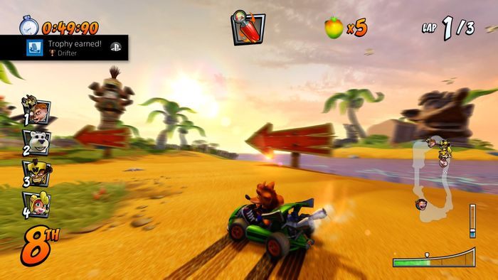 Trophy type: silver - Trophies and achievements in Crash Team Racing Nitro Fueled - Appendix - Crash Team Racing Nitro-Fueled Guide