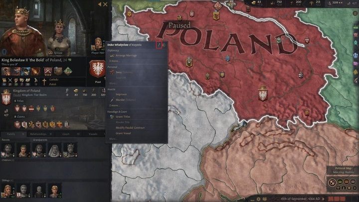 Nevertheless, you must constantly pay attention to the throne's succession, so you should start observing Duke Wladyslaw - Crusader Kings 3: First steps - Basics - Crusader Kings 3 Guide