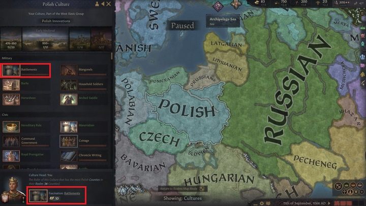 As you can see, the cultural situation is pretty clear in 1066 - Polish culture reigns supreme throughout your entire kingdom - Crusader Kings 3: First steps - Basics - Crusader Kings 3 Guide