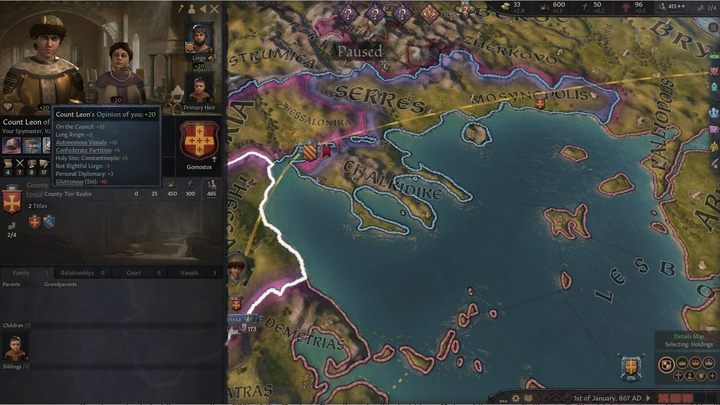 De jure titles has a number of consequences - Crusader Kings 3: Titles - Kingdom management - Crusader Kings 3 Guide