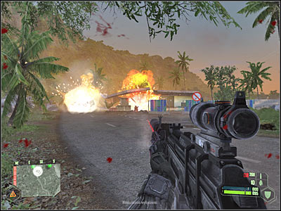 Be careful - Mission 4 - part 2 - Mission 4 - Assault - Crysis - Game Guide and Walkthrough