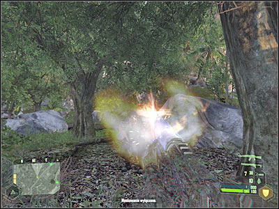 It would be a good idea to stay close to the northern edge of the map - Mission 4 - part 2 - Mission 4 - Assault - Crysis - Game Guide and Walkthrough