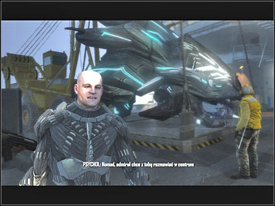 Your first task here will be to follow Psycho to the command center - FINAL MISSION - part 1 - FINAL MISSION - Reckoning - Crysis - Game Guide and Walkthrough