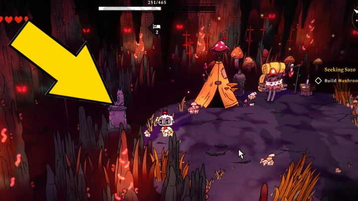 2 are in Spore Grotto, on the left side of the second room - Cult of the Lamb: Follower Forms - all animals - Basics - Cult of the Lamb Guide