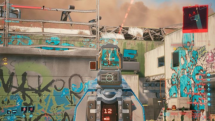 If you plan to take part in fights, you may need a sniper rifle - Cyberpunk 2077: Riders on the Storm - walkthrough - Storyline quests - Cyberpunk 2077 Guide