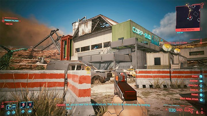 Ultimately, you need to get inside the main Corp-Bud building - Cyberpunk 2077: Riders on the Storm - walkthrough - Storyline quests - Cyberpunk 2077 Guide