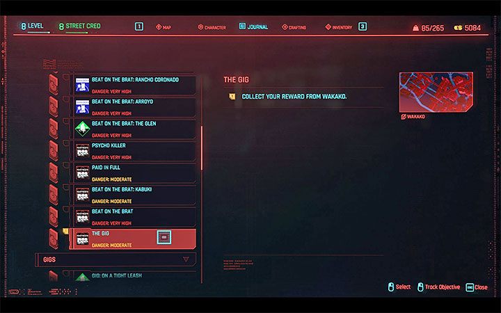 Each quest in V's journal is described by a risk level – it simply means the expected level of challenge - Cyberpunk 2077: Beginners guide & tips - Basics - Cyberpunk 2077 Guide
