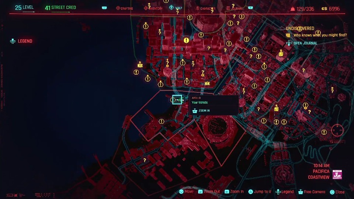 Ramiraz is at the end of the pier, in the northern part of the Pacifica - Cyberpunk 2077: Smoke on the Water - cyberpsycho, walkthrough - Cyberpsycho Sighting - mini-bosses - Cyberpunk 2077 Guide
