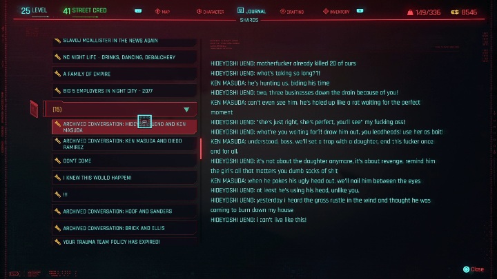 After getting it, go in - Cyberpunk 2077: Smoke on the Water - cyberpsycho, walkthrough - Cyberpsycho Sighting - mini-bosses - Cyberpunk 2077 Guide