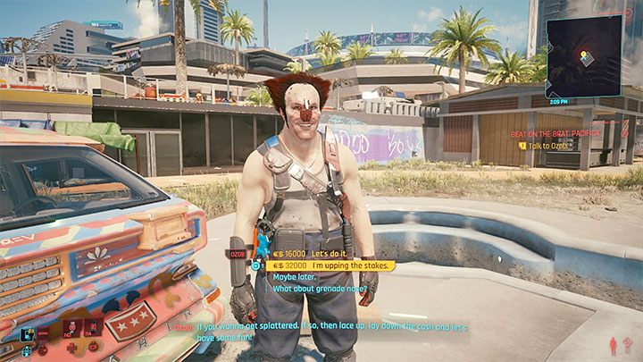 Your enemy is the aforementioned Ozob - Cyberpunk 2077: Beat on the Brat - walkthrough - Exploration - Cyberpunk 2077 Guide