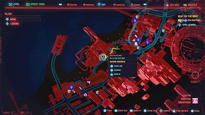 You can start the final fight of the Beat on the Brat quest series after - Cyberpunk 2077: Beat on the Brat - walkthrough - Exploration - Cyberpunk 2077 Guide