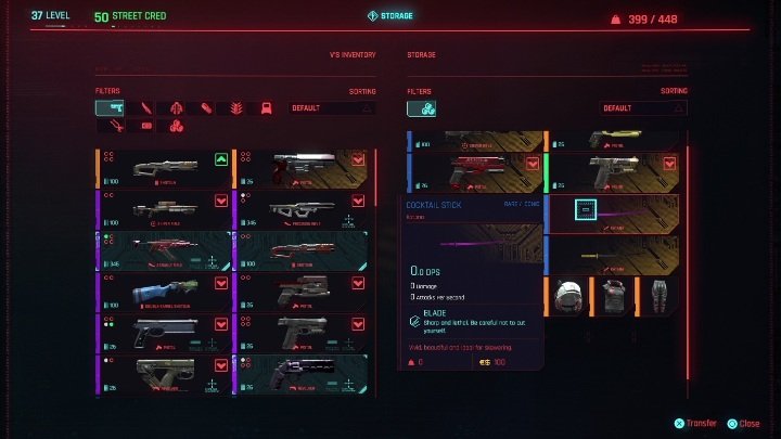 How to unlock: while performing the Automatic Love main job , in the club dressing room - Cyberpunk 2077: Iconic weapons - list - World Atlas - Cyberpunk 2077 Guide