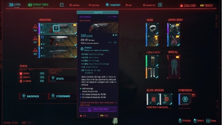 How to unlock: Kerry will hand it to you during the Off the Leash side job - Cyberpunk 2077: Iconic weapons - list - World Atlas - Cyberpunk 2077 Guide