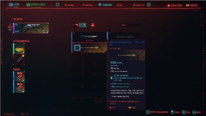 How to unlock: you can find it in the swimming pool during the Second Conflict side job - Cyberpunk 2077: Iconic weapons - list - World Atlas - Cyberpunk 2077 Guide